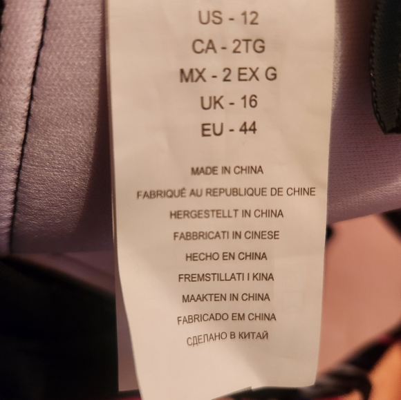 Nwt Maxine of Hollywood 1pc Bathing Suit size 12 - Picture 6 of 7